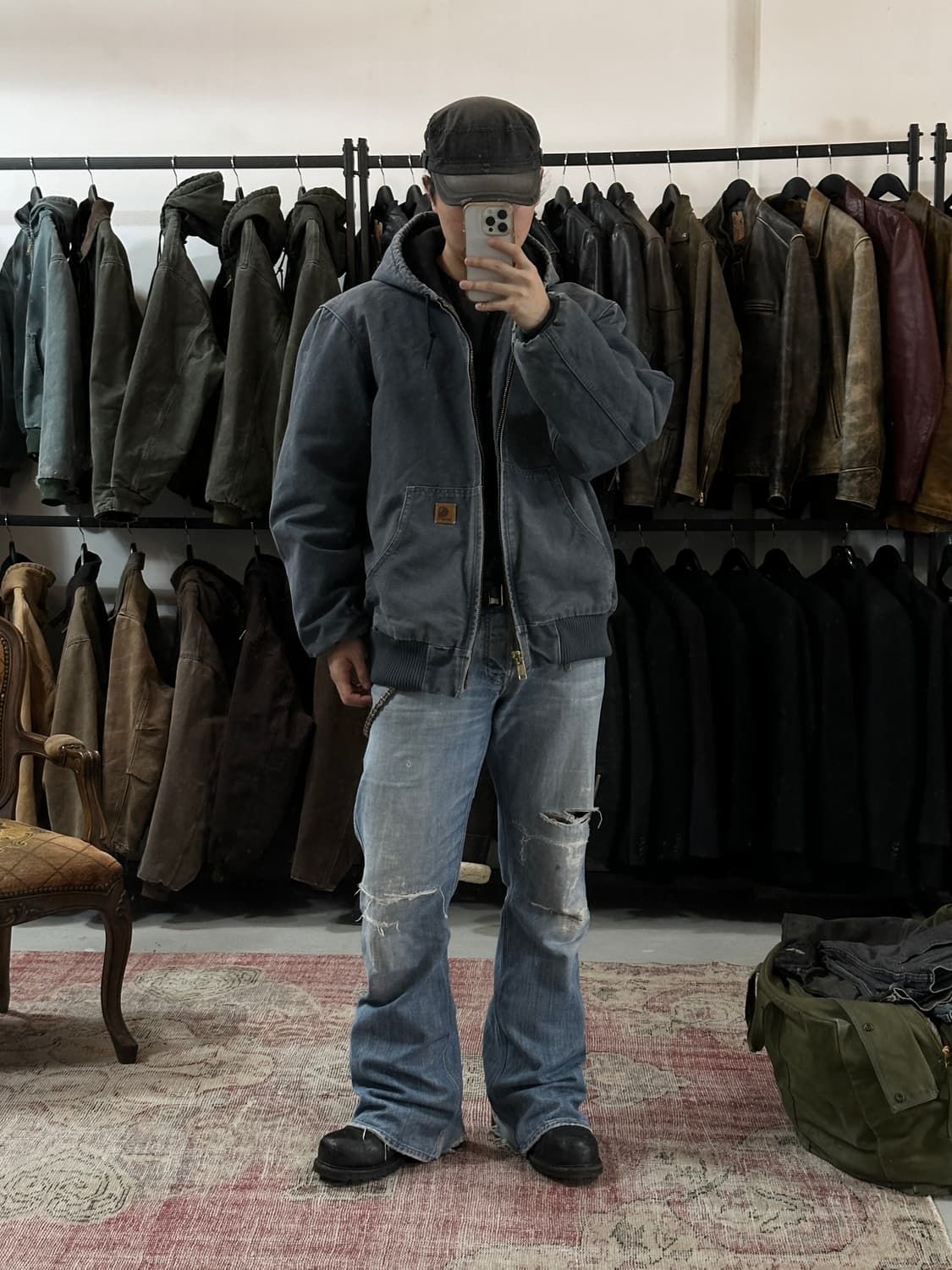 OG 칼하트 J130 액티브 자켓 칼하트 STM 후드 자켓 상품이미지10