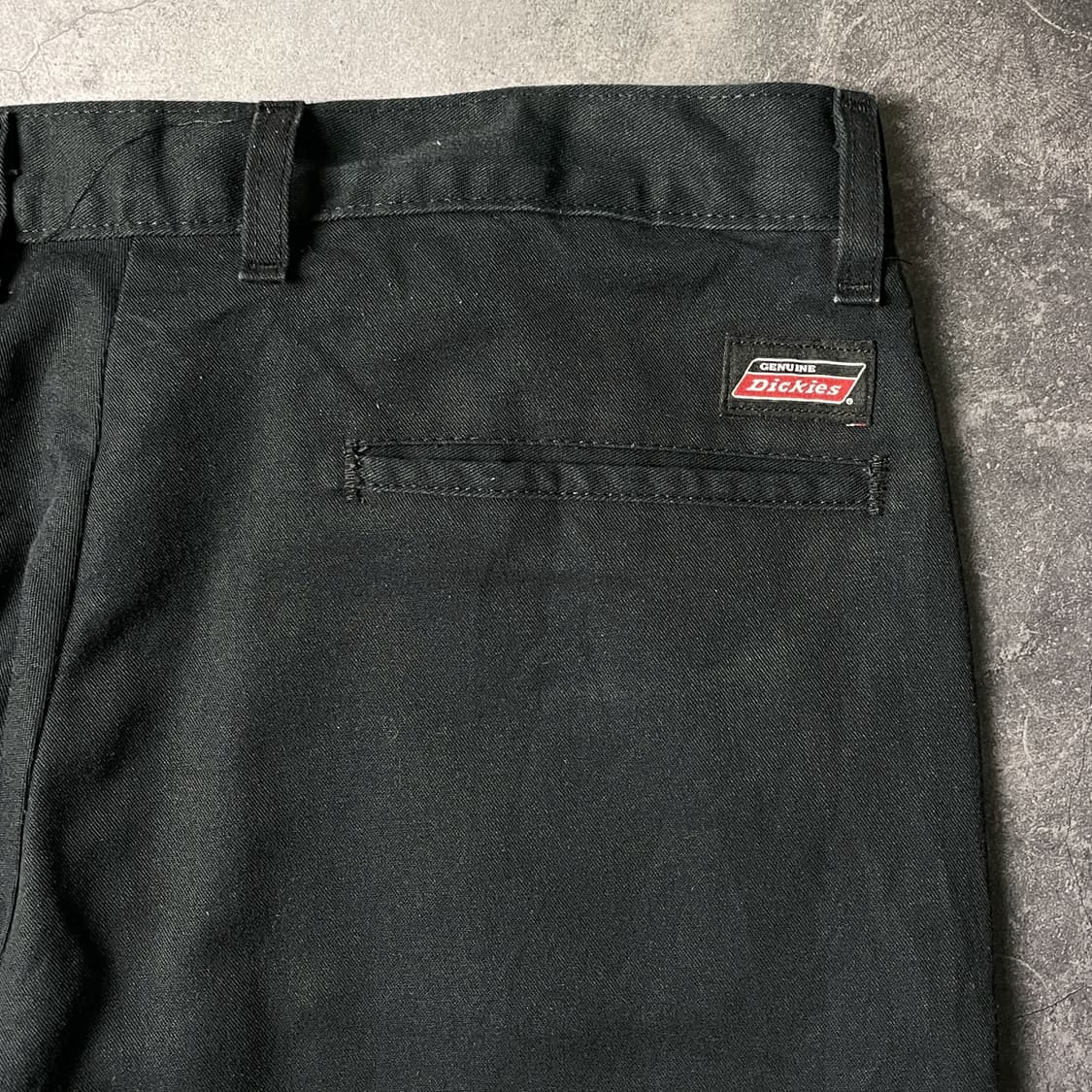 DICKIES 디키즈 빈티지 블랙 코튼 워크 팬츠 A00857 상품이미지7