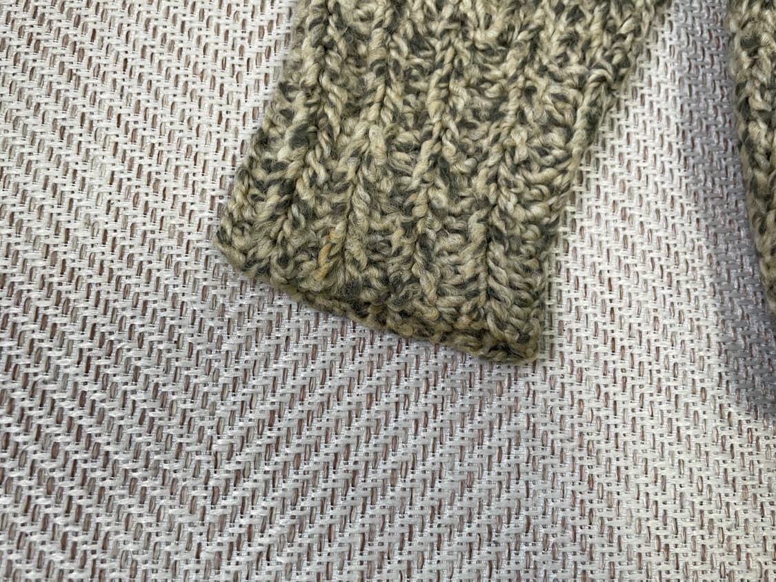 빈티지 멜란지 슬러브 얀 헤비 니트  J03529 상품이미지2