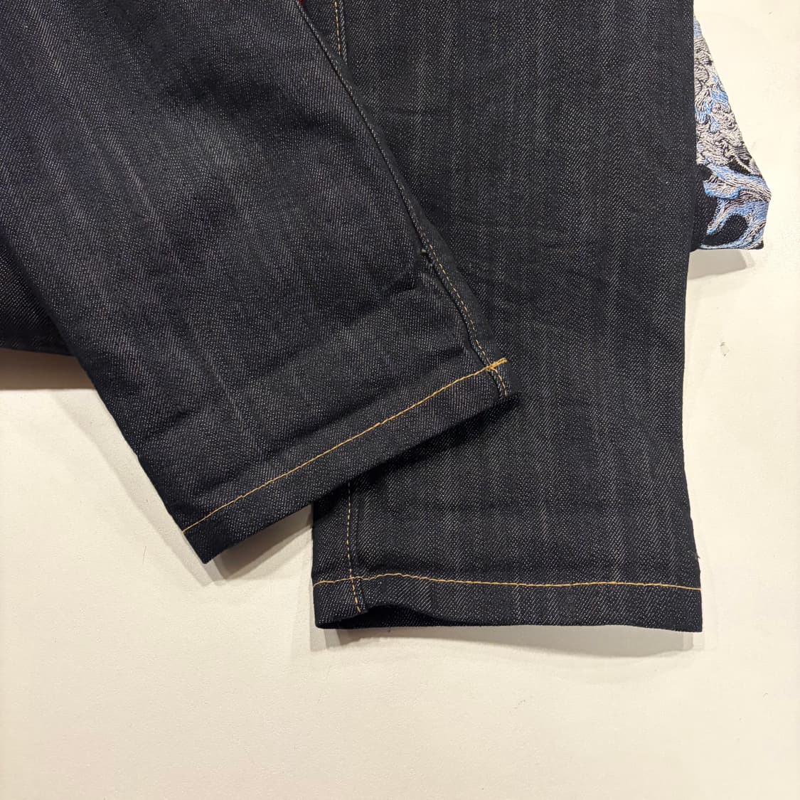 [32] SUGOI 스고이 재팬 타투 잉어 자수 데님 팬츠 B903 상품이미지5