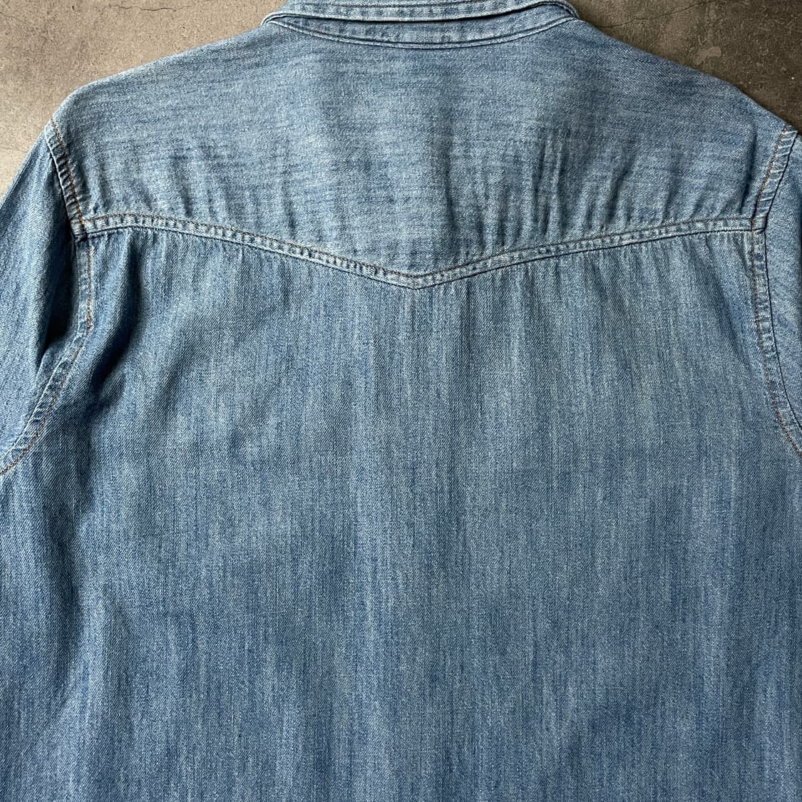 OLD NAVY 올드네이비 빈티지 데님 웨스턴 셔츠 A00737 상품이미지7