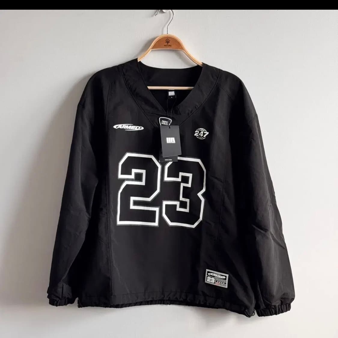 [머슬암드] 머슬암드 바람막이 맨투맨 우븐맨투맨 아노락 상품이미지7