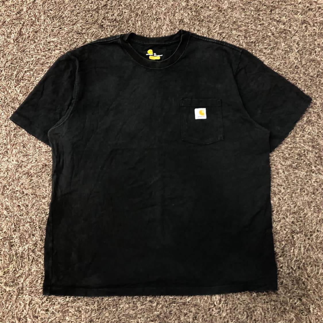 칼하트 사각로고 포켓 티셔츠 상품이미지1