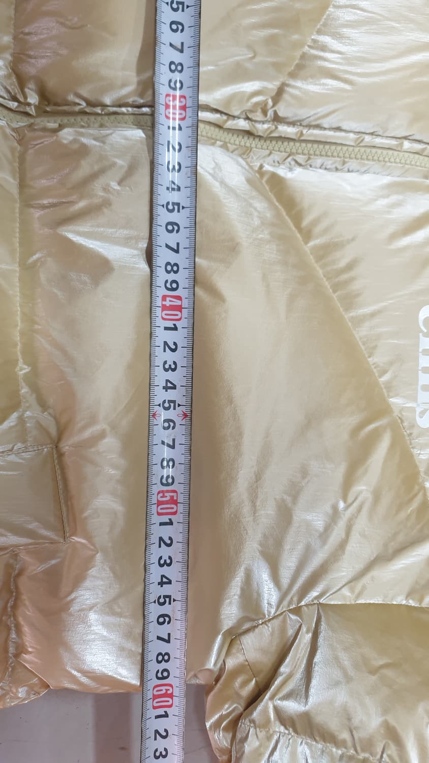 이미스 양면 패딩 점퍼 골드 상품이미지5