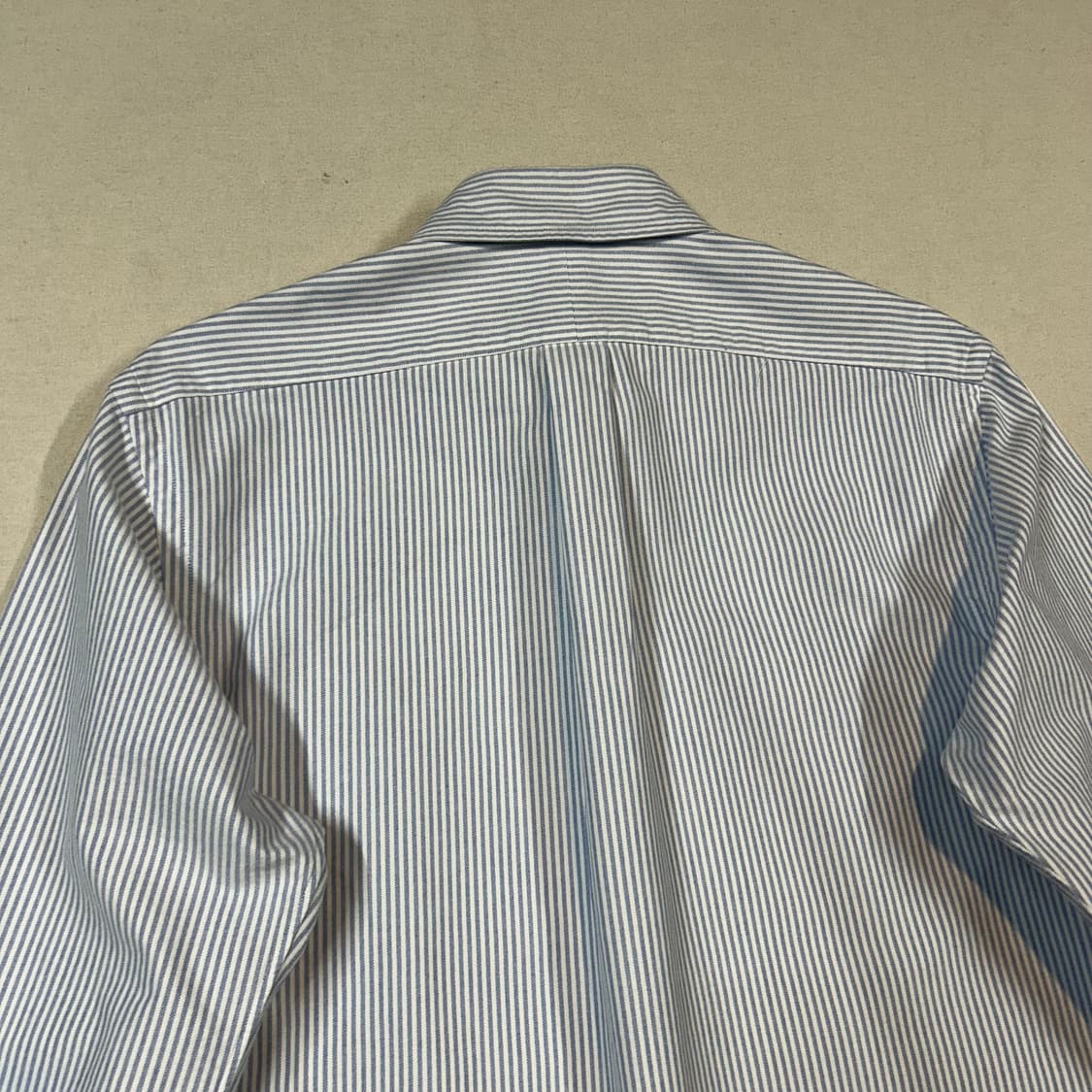 M) 폴로 랄프로렌 클래식 하늘색 스트라이프 옥스포드 셔츠 상품이미지7