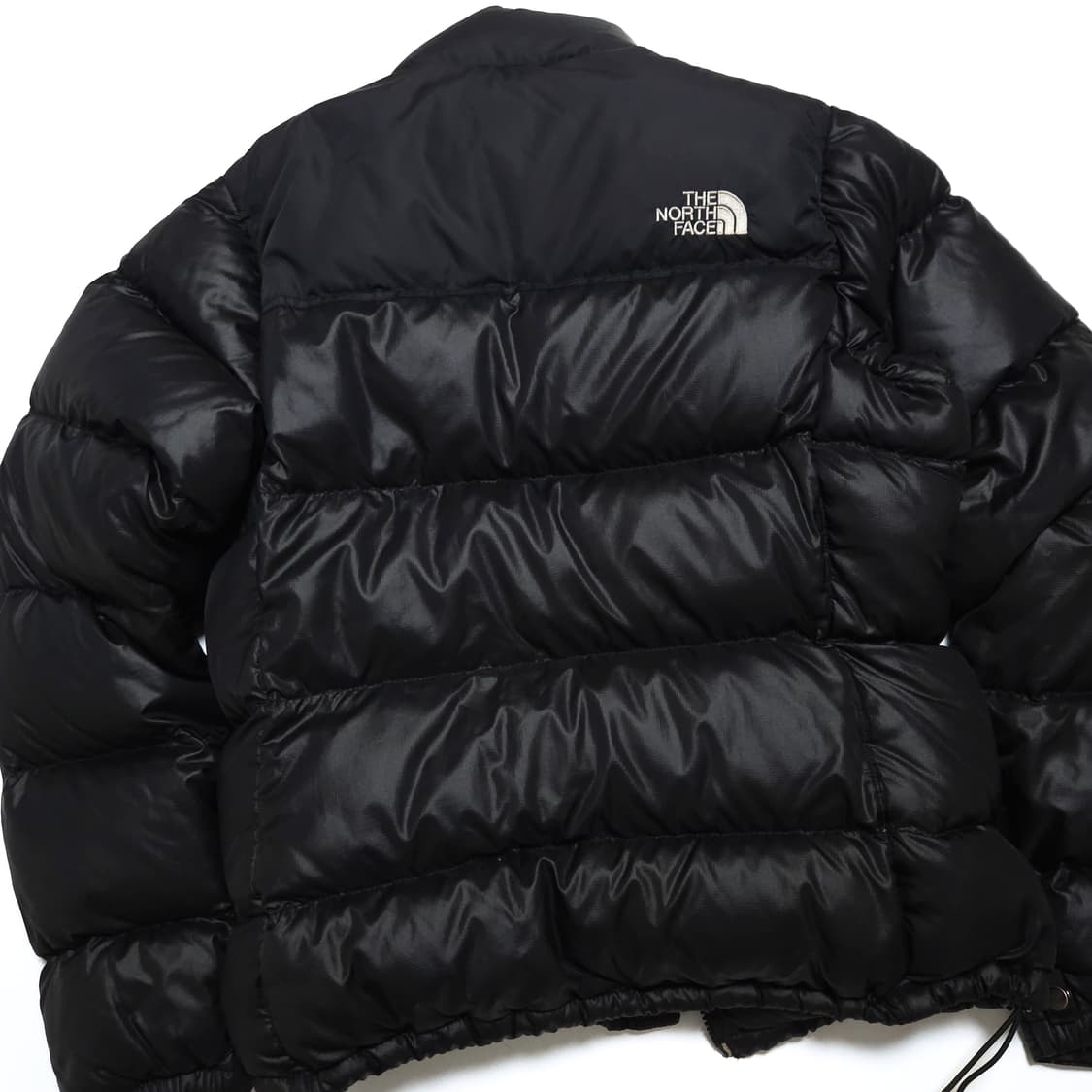 노스페이스 우먼 700 눕시 구스다운 패딩 자켓 블랙 상품이미지4