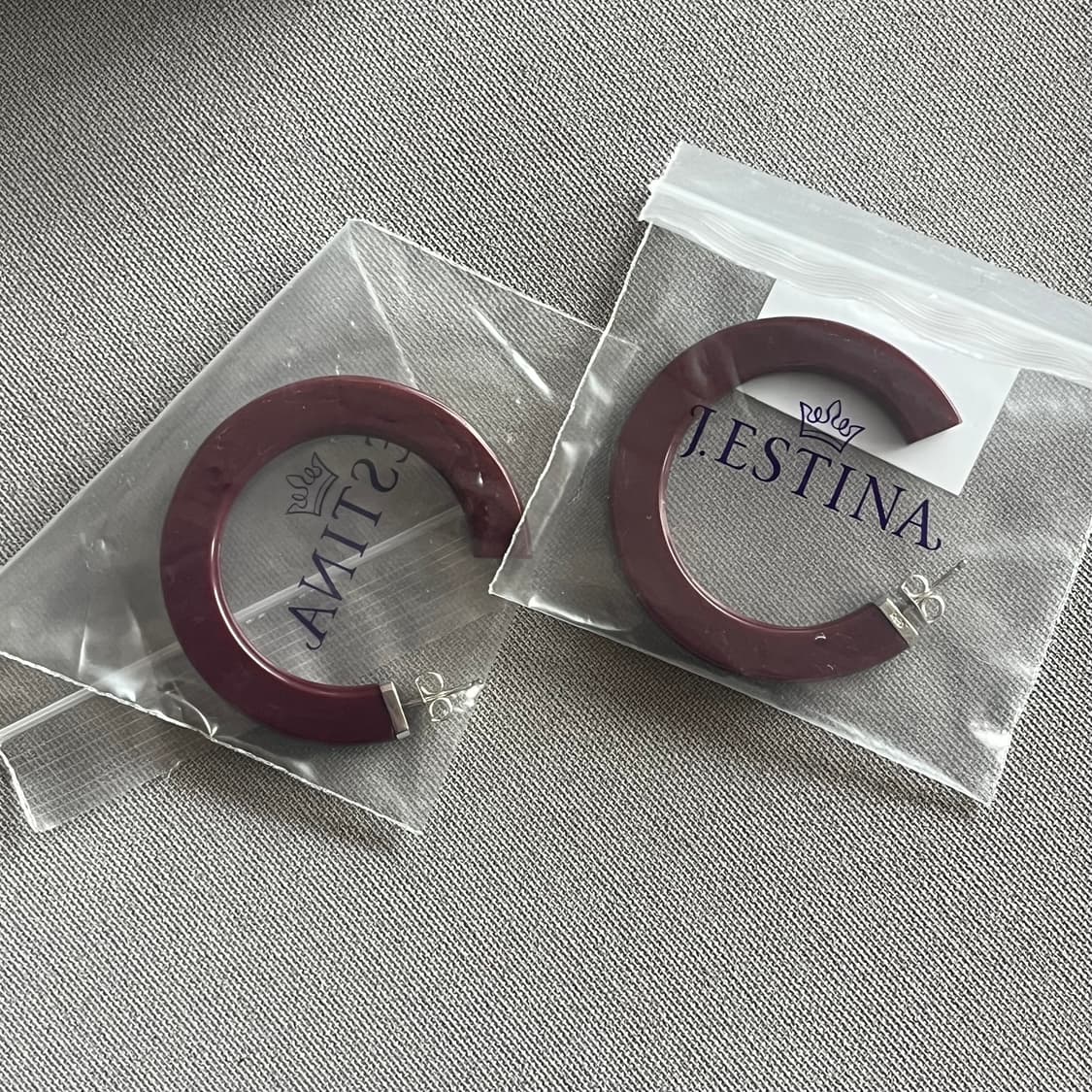 제이에스티나 은침 링 귀걸이 상품이미지2