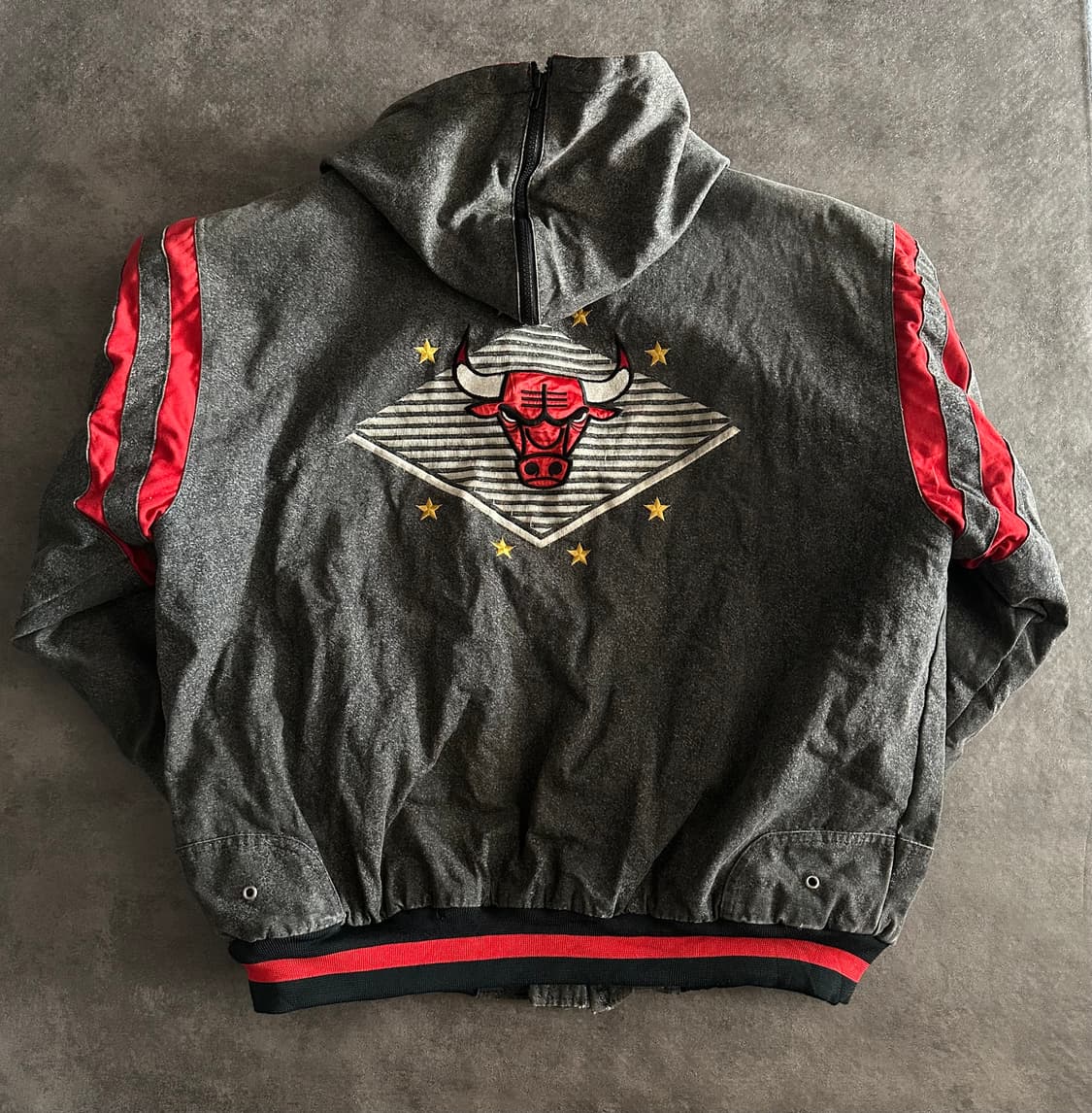 00s 스타터 NBA 시카고 불스 후드 자켓 상품이미지4