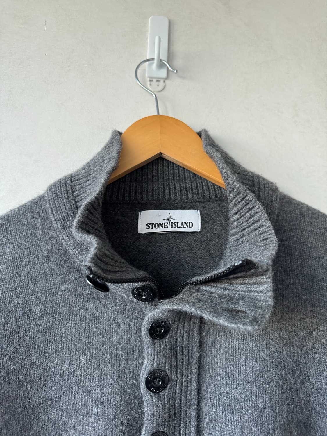 스톤아이랜드 반집업 니트 상품이미지6