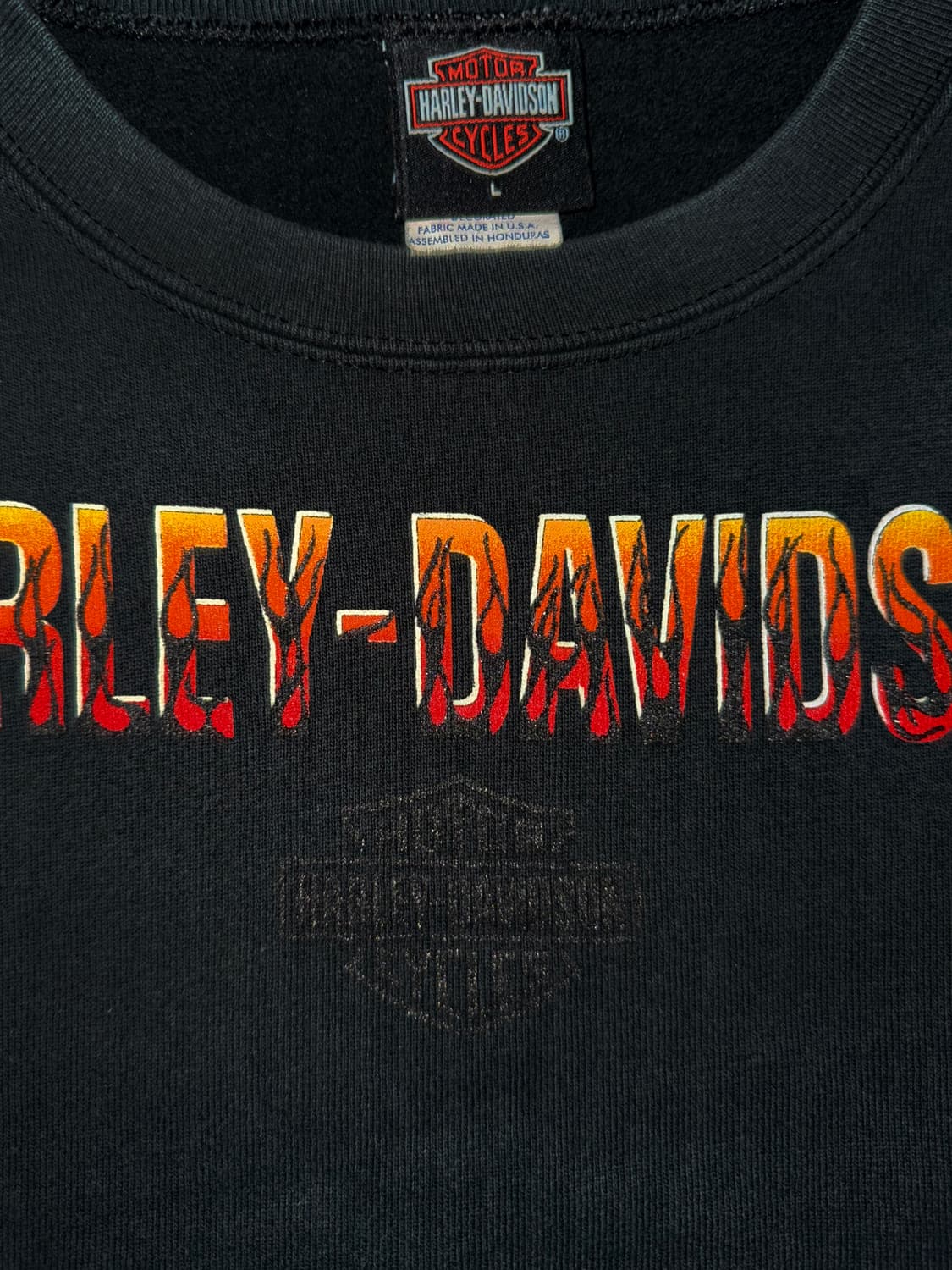 [L] 빈티지 할리데이비슨 스웻셔츠 상품이미지5