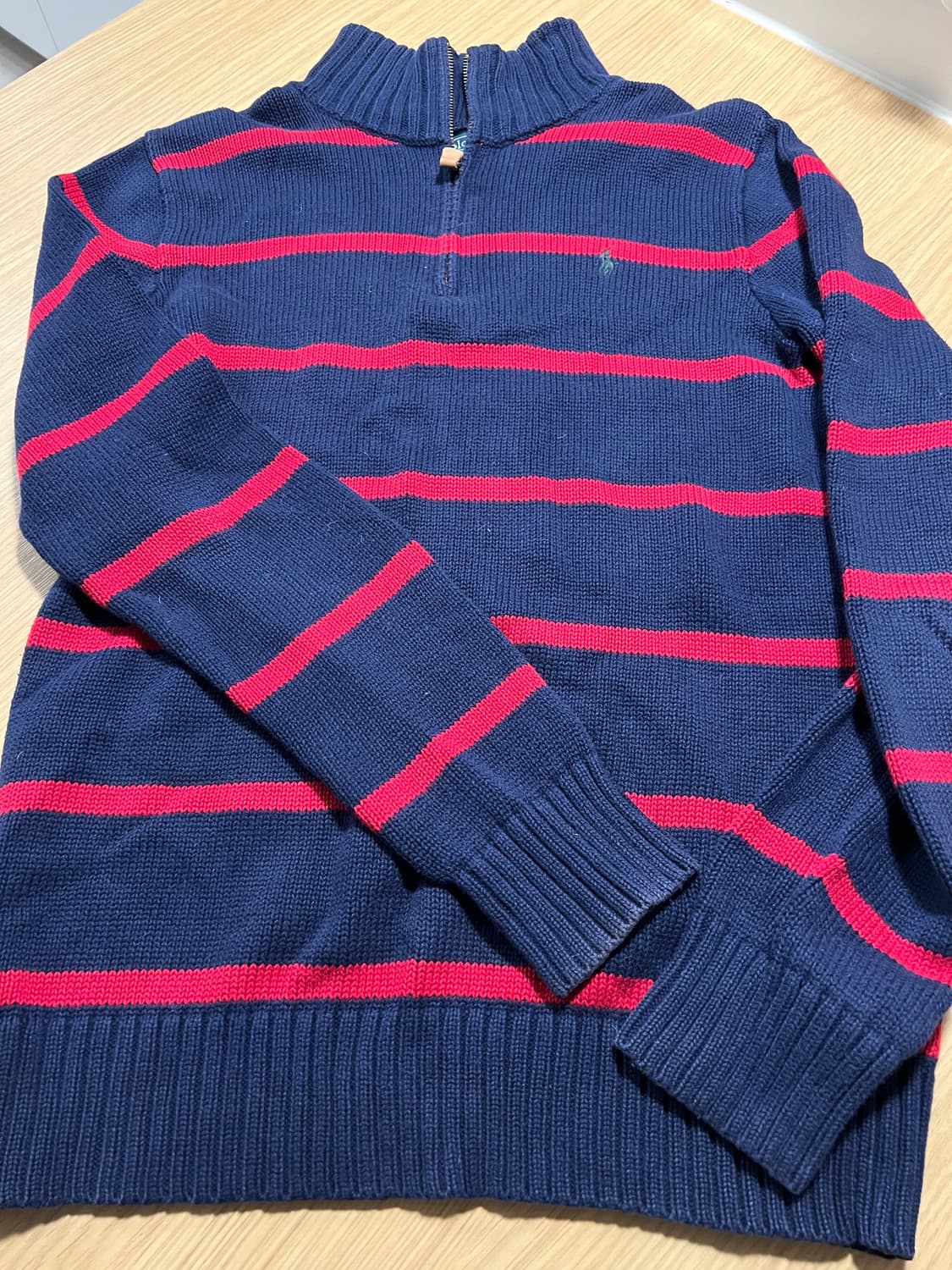 폴로 니트집업 상품이미지5