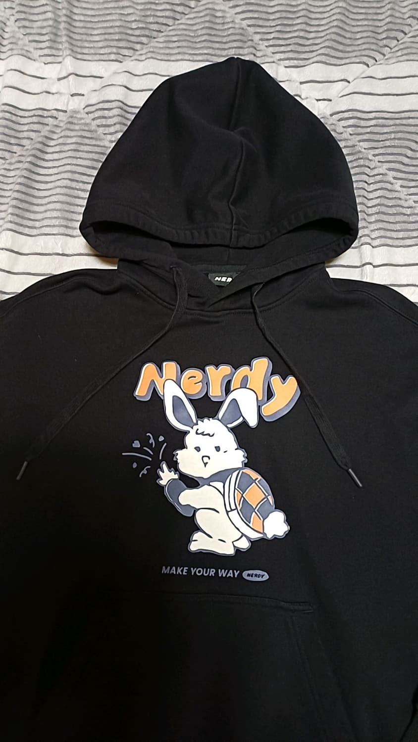 널디 오버핏후드 M 여성66 가슴56 기장63 상품이미지2