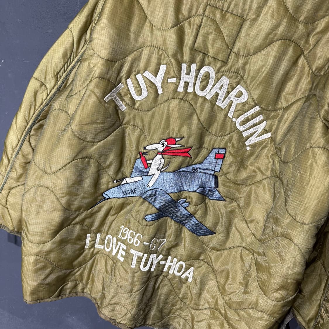 빈티지 m65 스누피 밀리터리 라이너 (L) old_8380 상품이미지2