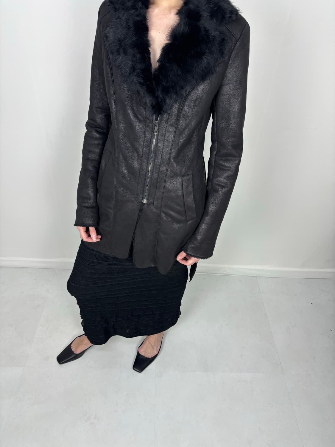 SLIM FIT MUSTANG JACKET 상품이미지4