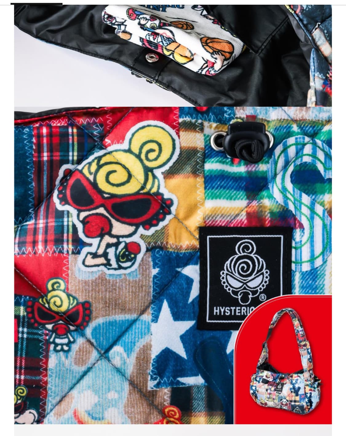 히스테릭 미니 잡지 부록 숄더백 상품이미지1