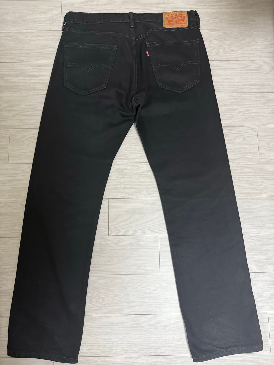 Levi's 505 블랙진 W33 L32 상품이미지2