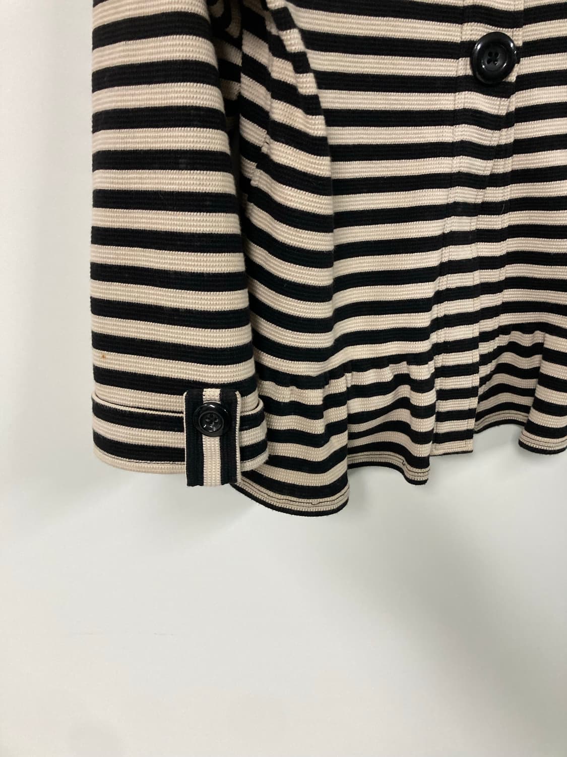 빈티지 스트라이프 프릴 니트 자켓 상품이미지5