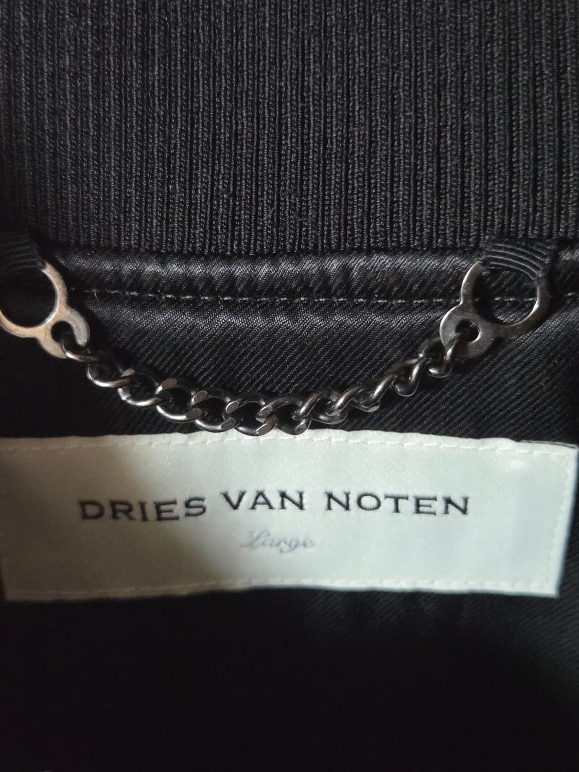 Dries van noten back zipper bomber 상품이미지3
