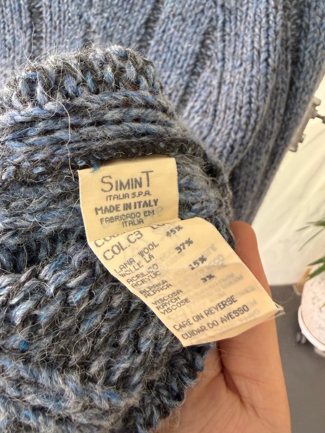 아르마니 진스 니트 상품이미지5