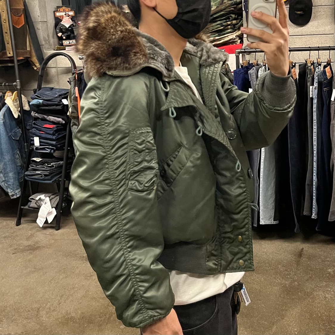 70s 오리지날 N2B 플라이트 자켓 (L) 상품이미지8