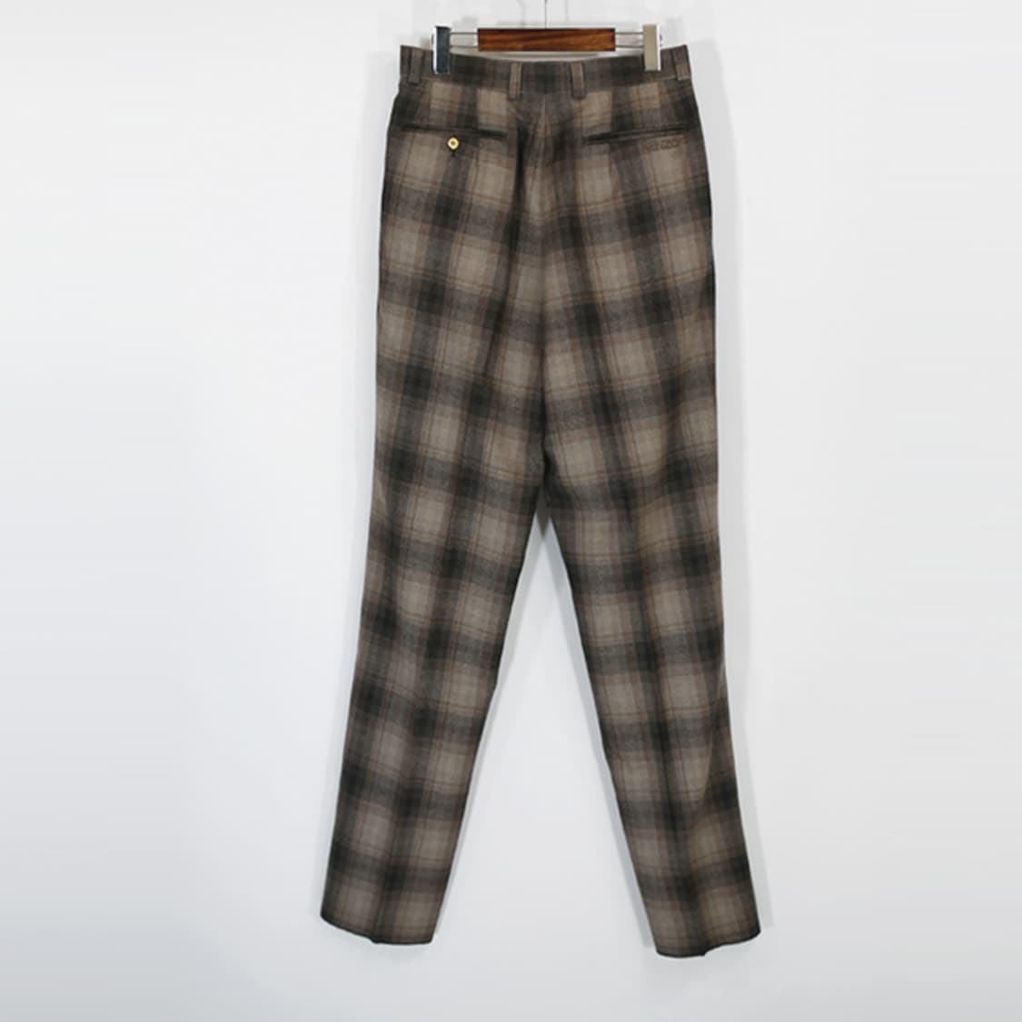 KENZO golf 울체크팬츠 상품이미지2