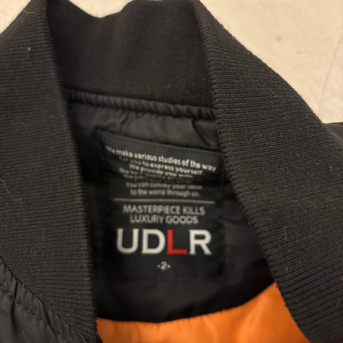 빈티지 블랙 ma-1 상품이미지3