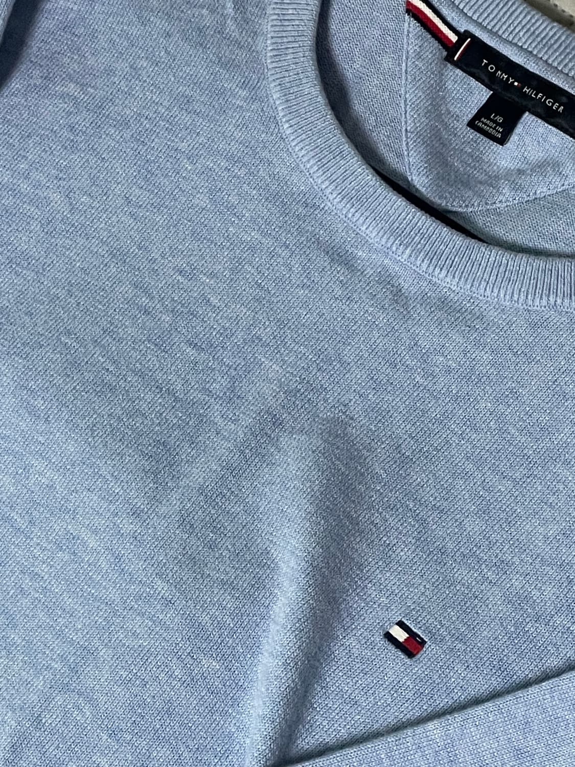 타미힐피거 라운드넥 니트 상품이미지2