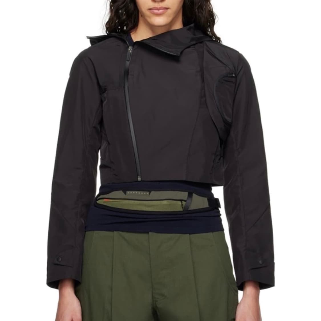 혜인서 크롭 쉘 자켓 3사이즈 (실제 사진 있음) 상품이미지1