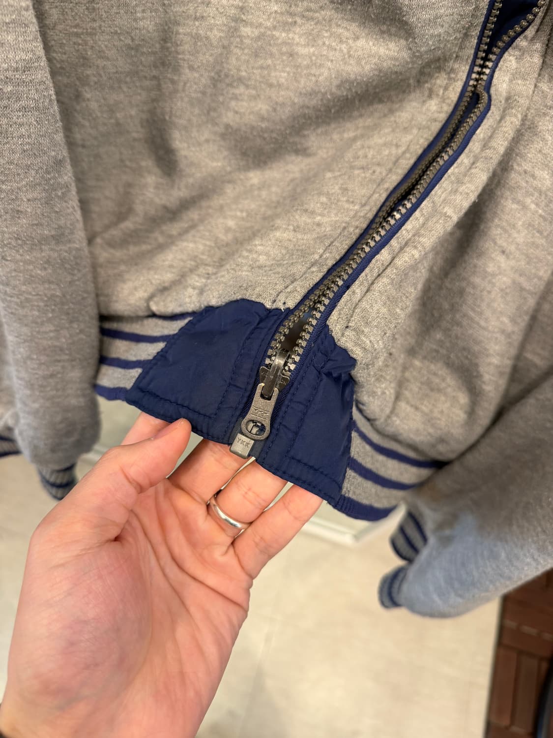 90s Adidas 아디다스 리버서블 스펠아웃 집업 자켓 상품이미지3