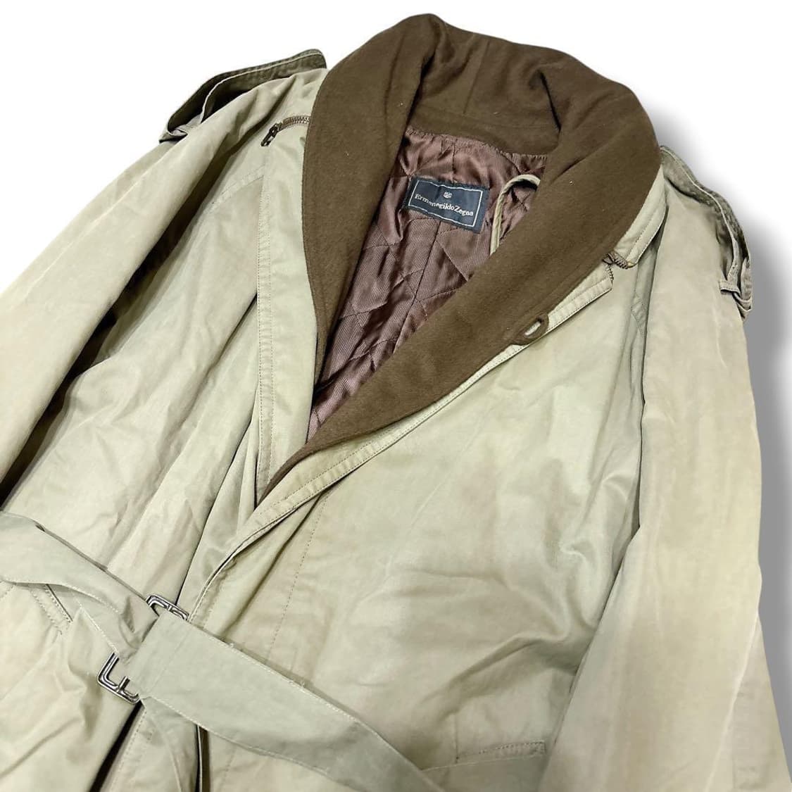1980s Ermenegildo Zegna 디테처블 코트 상품이미지2