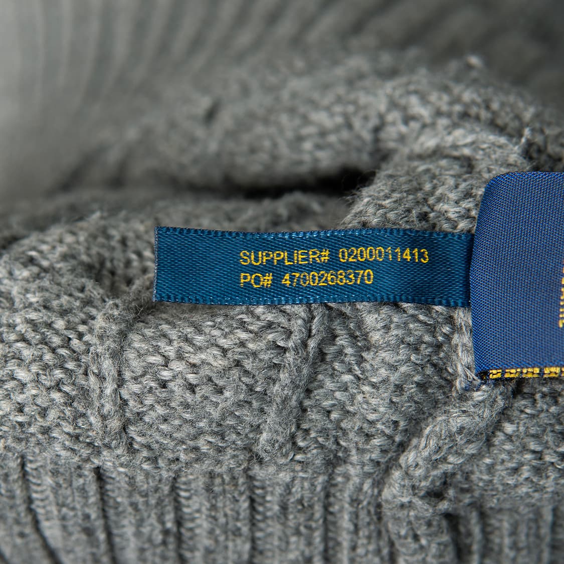 [110] 폴로 랄프로렌 코튼 케이블 니트 그레이 MT-1525  상품이미지7