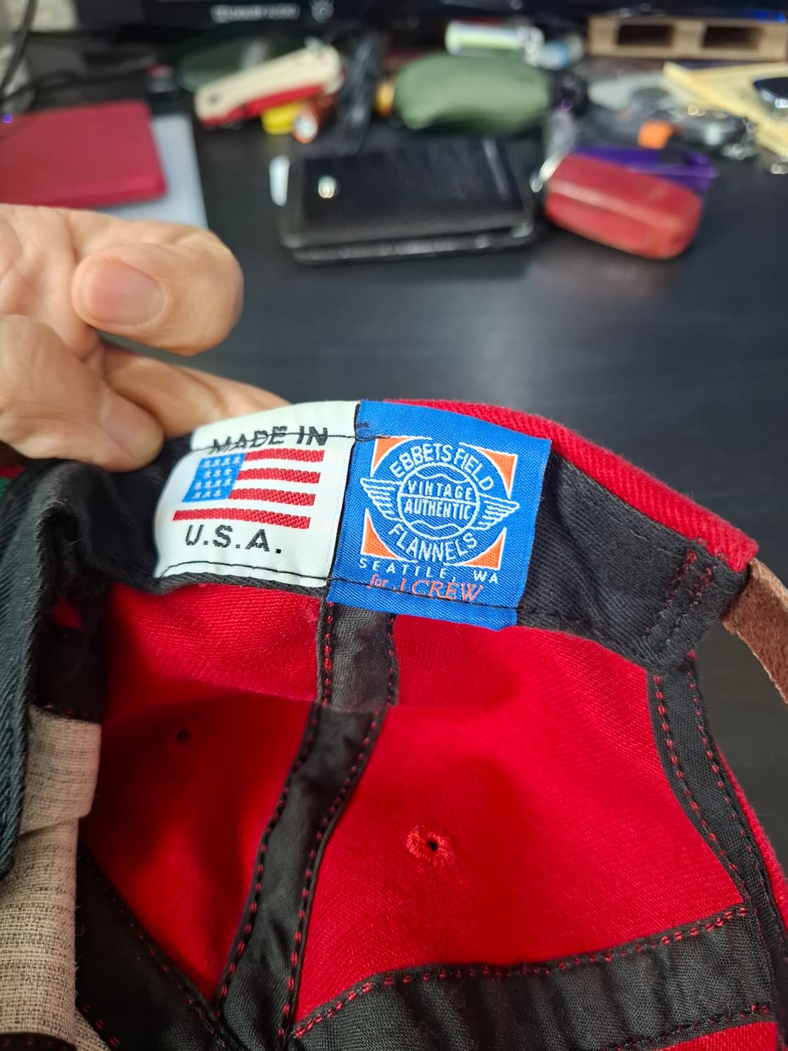 Ebbets FieldxJ crew 트윌볼캡 상품이미지4