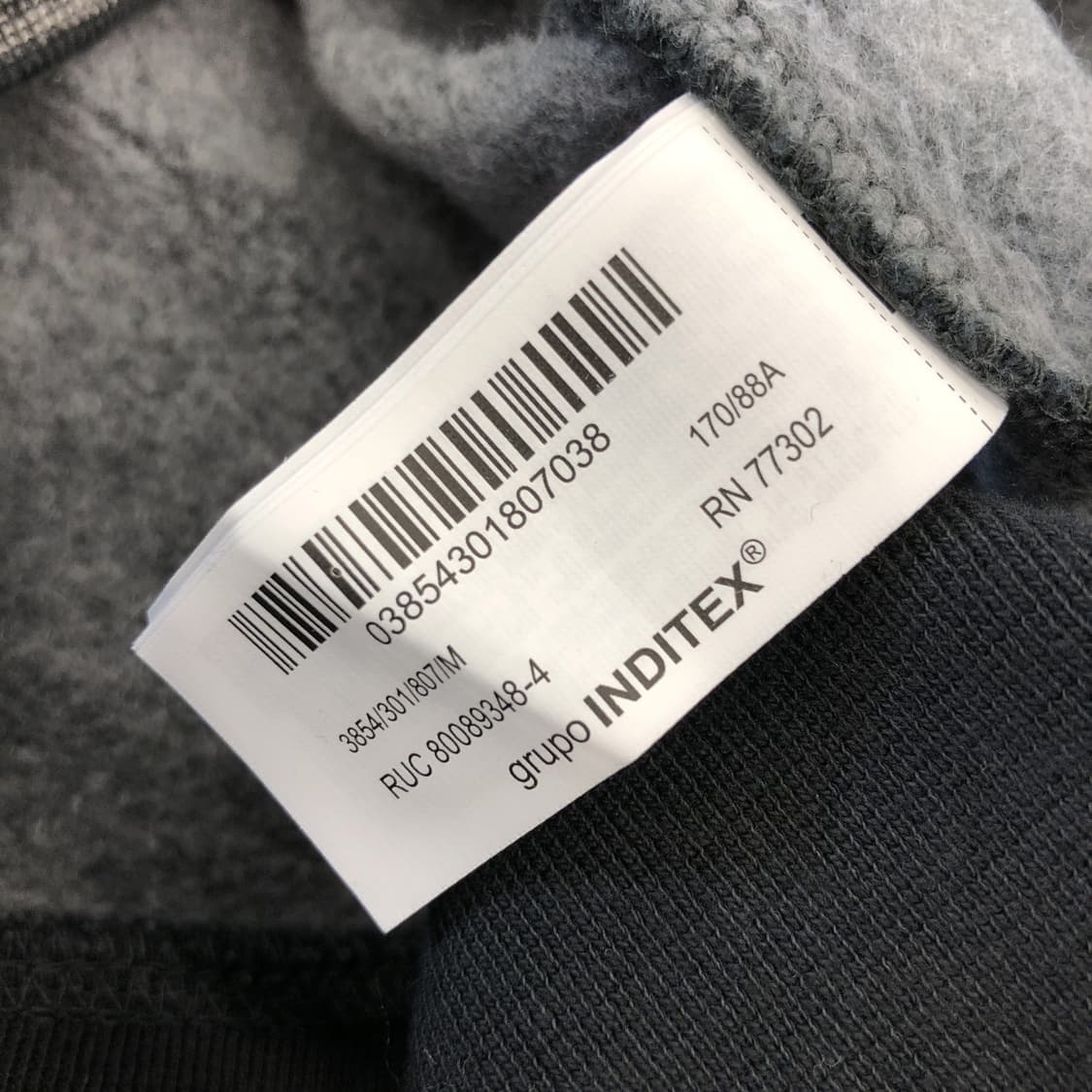 자라 워싱 스웻셔츠 M 오버 상품이미지6