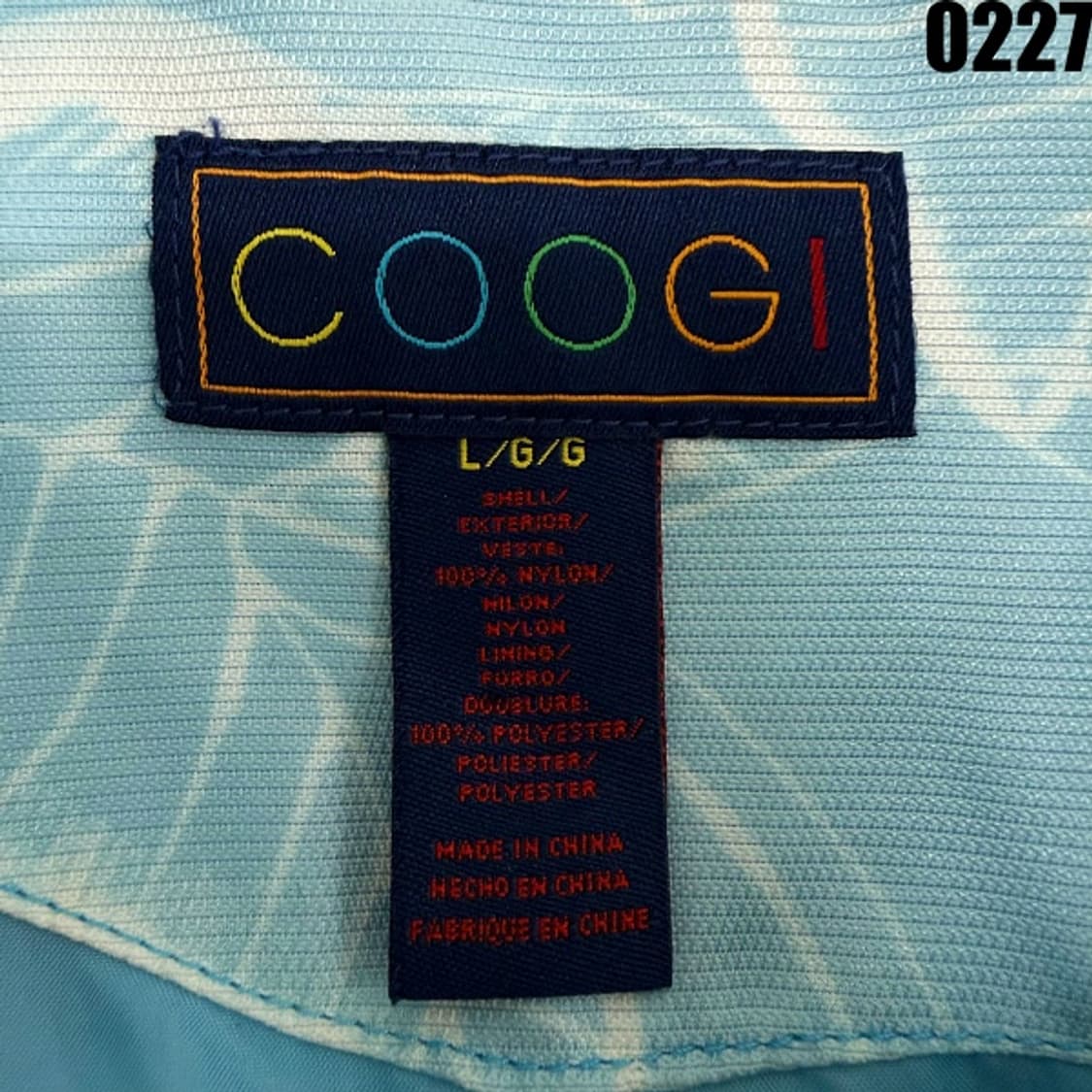 쿠지 COOGI 나일론 트랙 자켓 L 0227 상품이미지6
