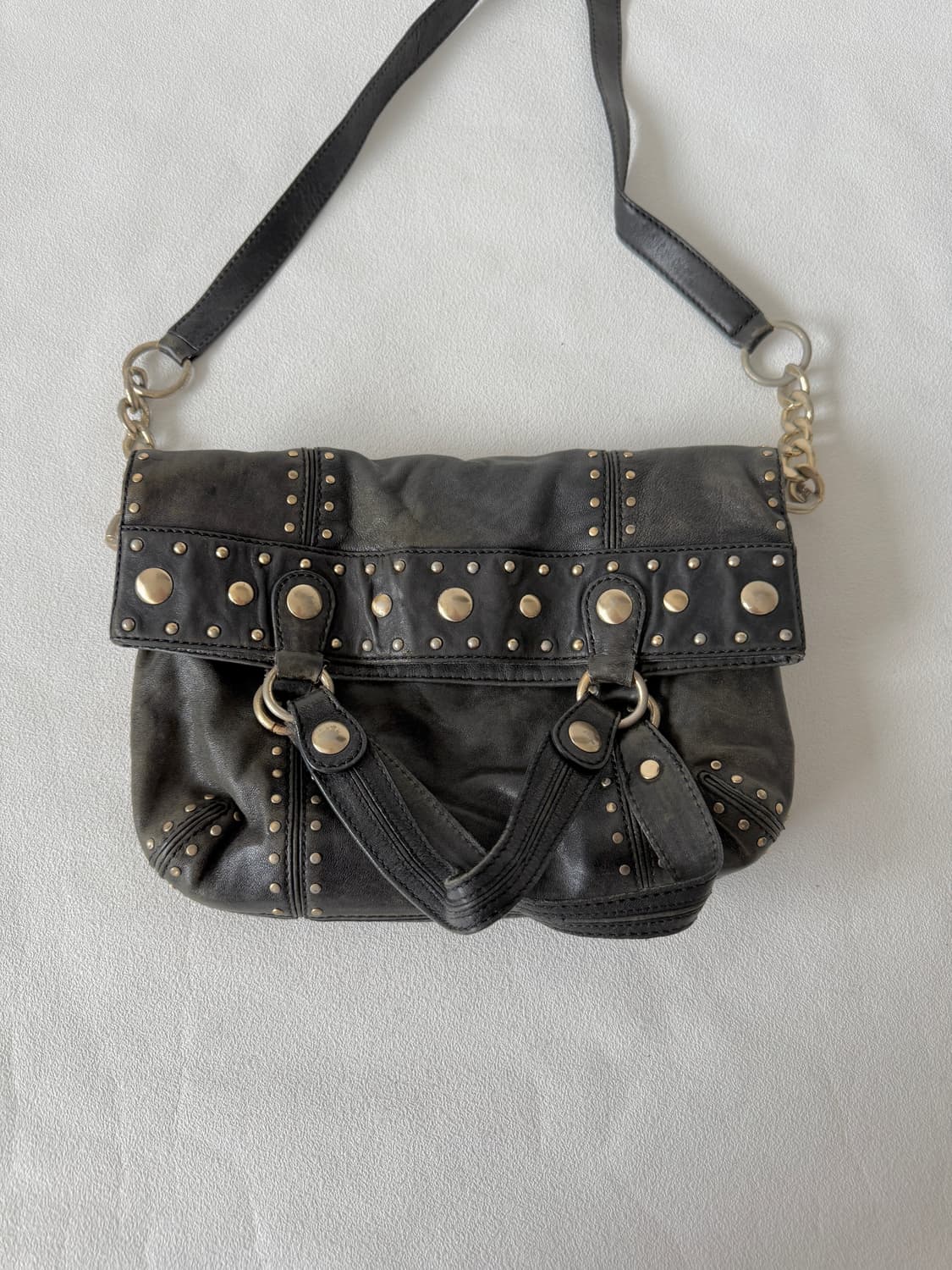 마이클코어스(MICHAEL KORS) 레더 스터드 토트 숄더백 상품이미지2