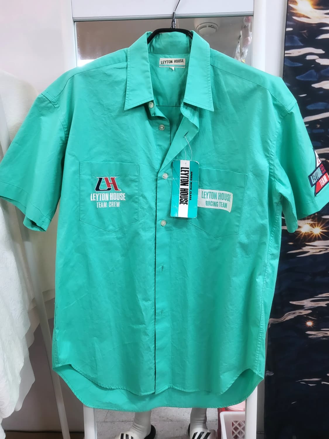 LEYTON HOUSE 레이싱팀 반팔 셔츠 상품이미지1