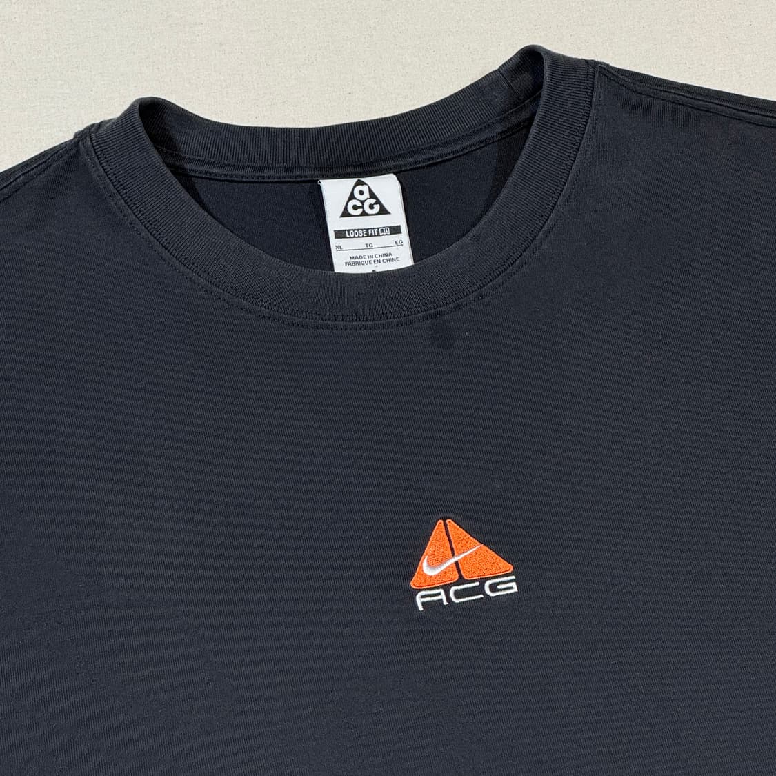 XL) 나이키 ACG 센터로고 라운드넥 반팔 티셔츠 상품이미지3