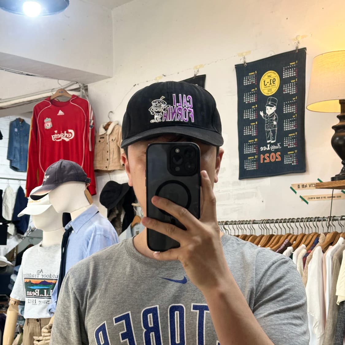 (착용컷) OAKLEY 자수 볼캡  상품이미지2