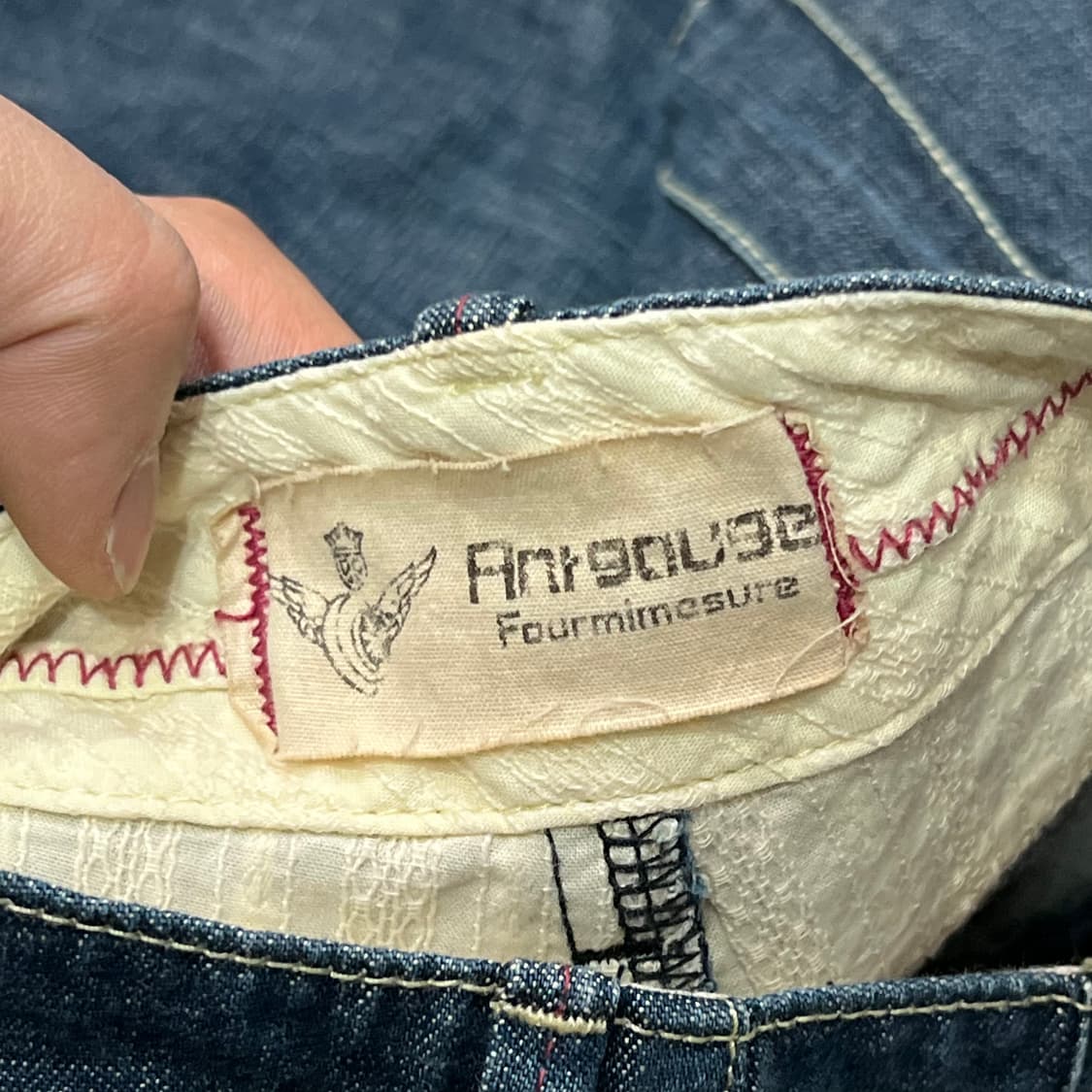  앤트게이지 데님 버뮤다 팬츠 y16102 상품이미지6