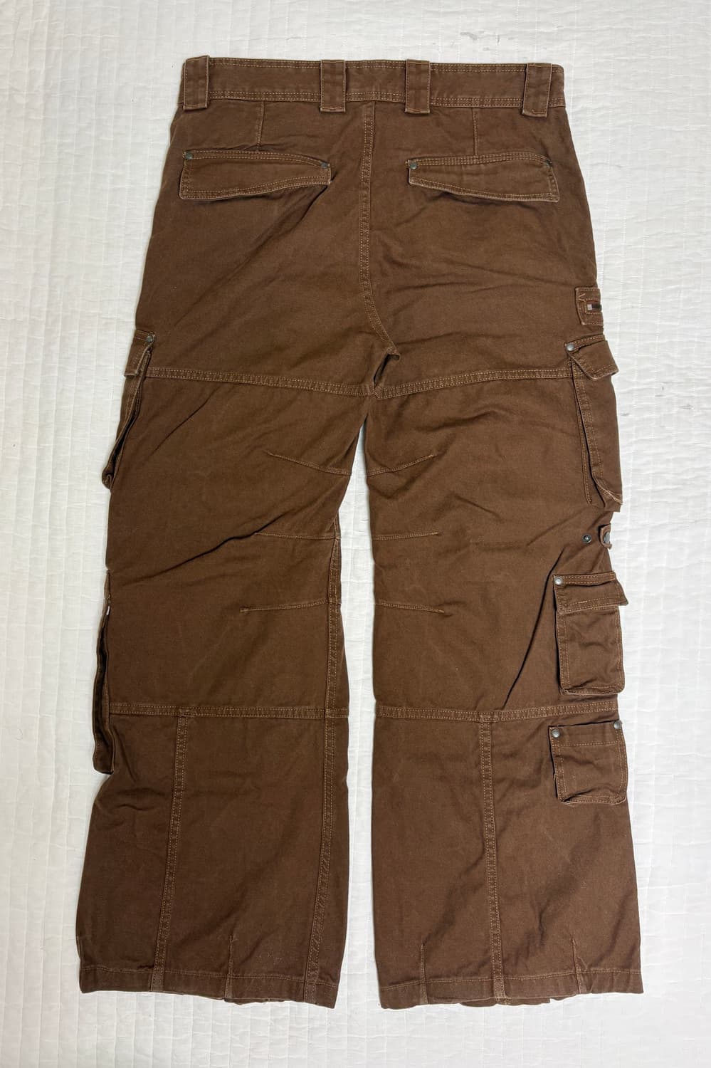 자라 포켓 카고 팬츠 브라운 42사이즈 상품이미지3