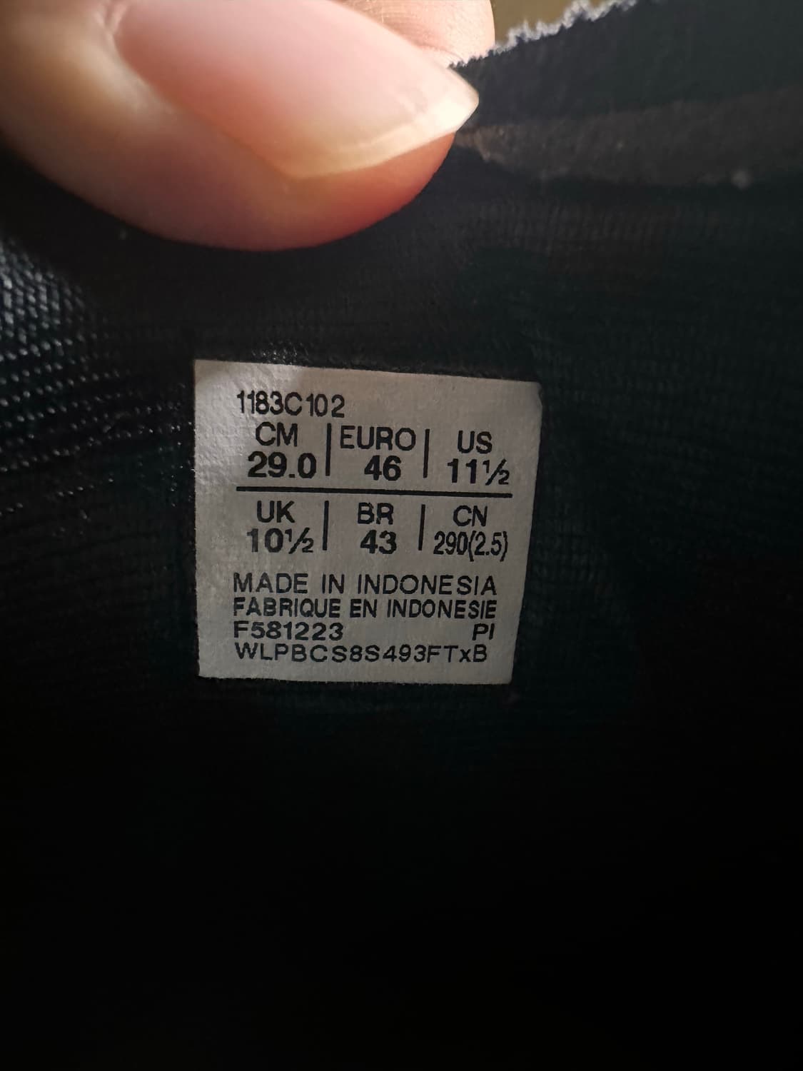 오니츠카 타이거 멕시코 66 블랙 화이트 (290) 상품이미지4