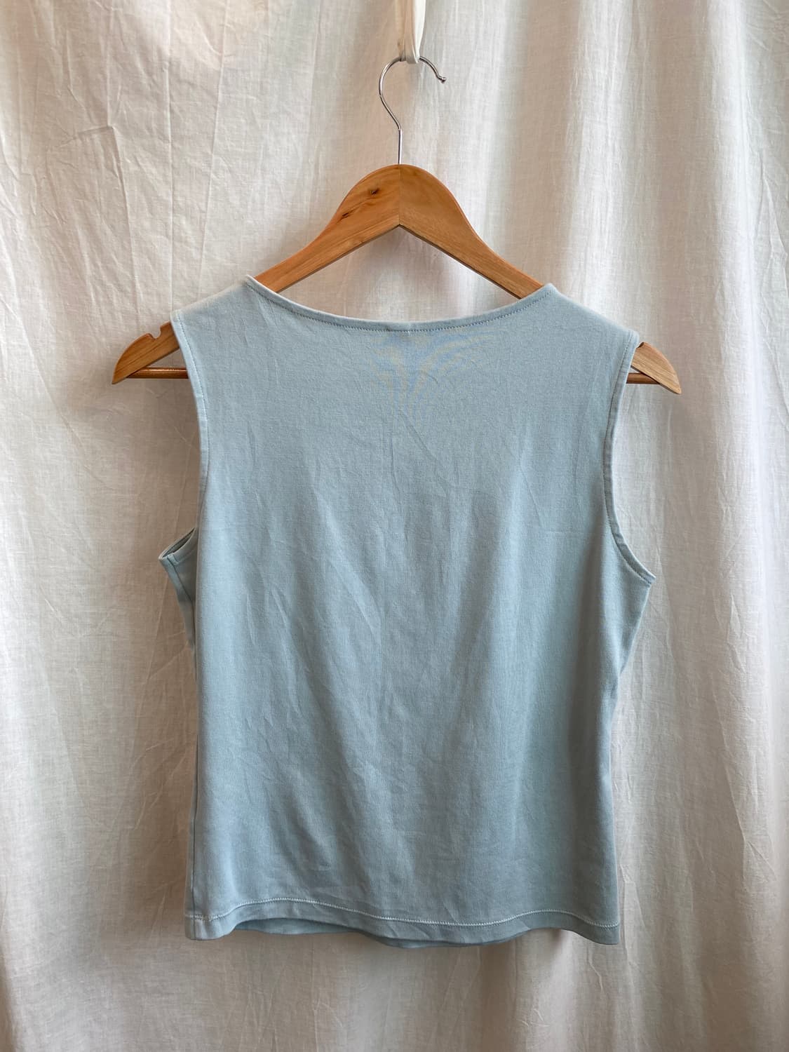 UNIQLO 민트 슬리브리스탑(L) 상품이미지8