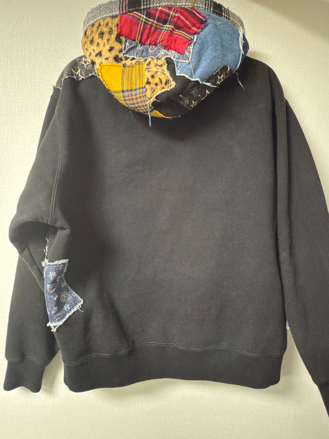 슈프림 패치워크 후드집업 상품이미지2