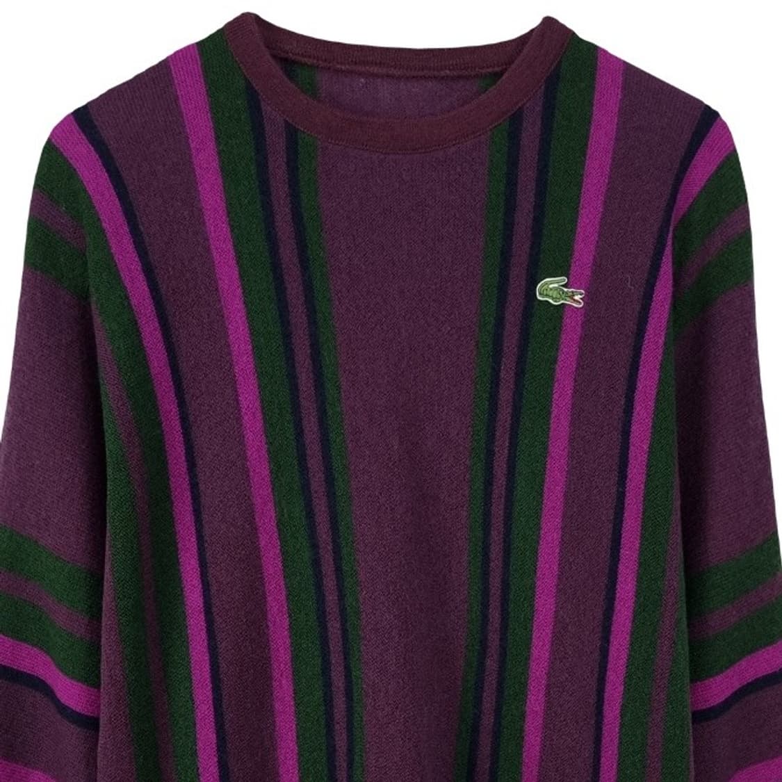 [라코스테] 로고 패치 빈티니 패턴 루즈핏 니트 M19849 상품이미지4