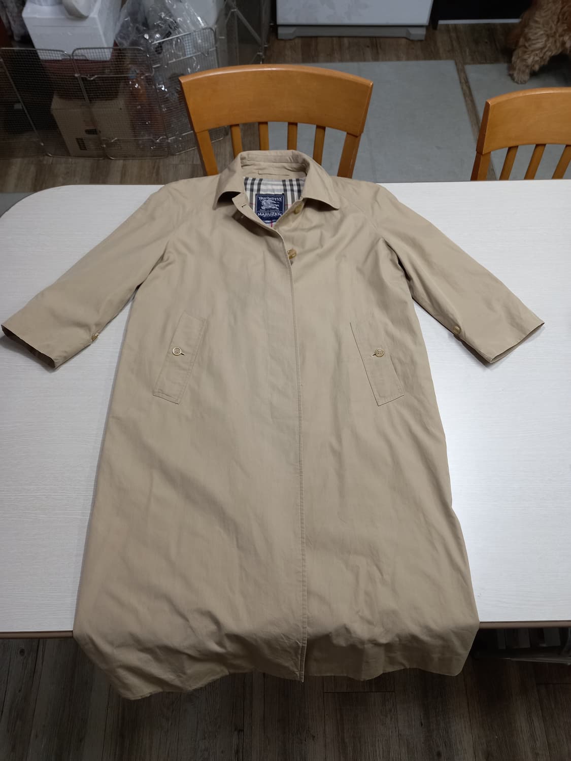 M90 Burberry MARUZEN 트랜치코트 베이지 M-01 상품이미지3