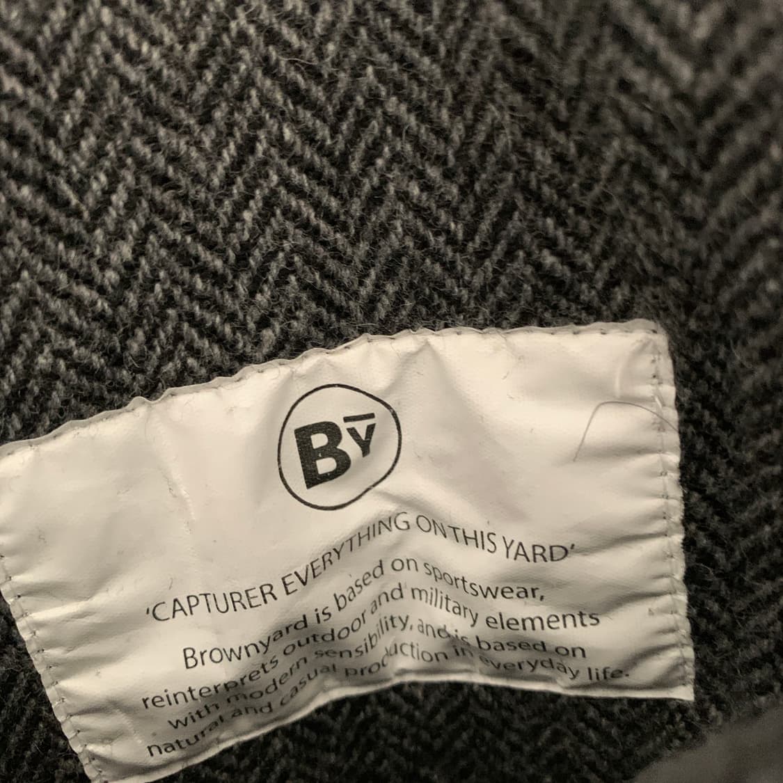 2 브라운야드 헤링본 리버서블 발마칸 코트 상품이미지6