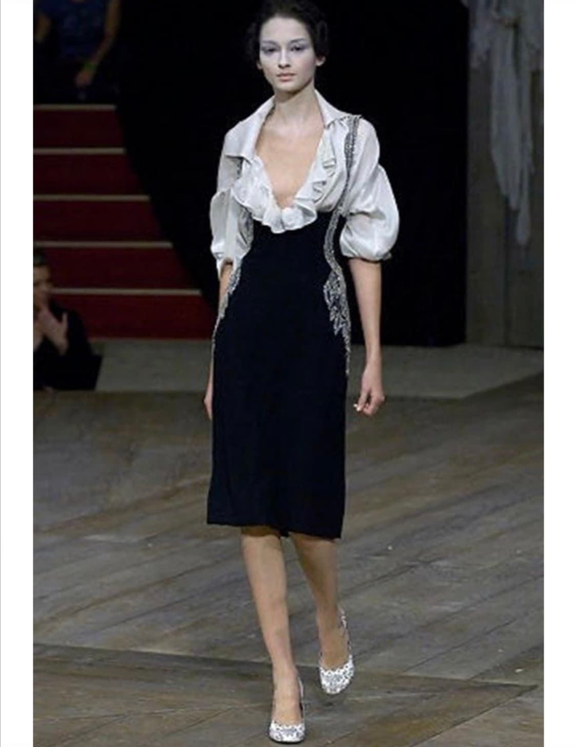 Alexander McQueen 알렉산더 맥퀸 비즈 피나포어 원피스  상품이미지1