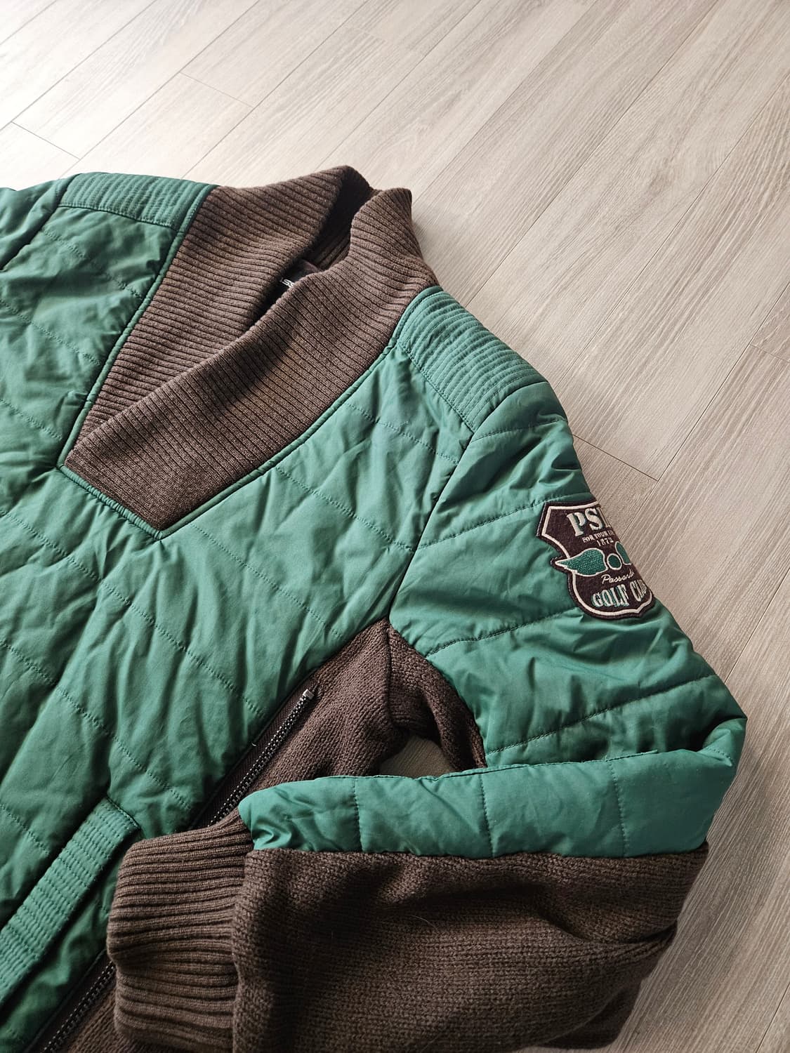 파사디 남성 골프 방풍 퀼팅니트패딩 100 상품이미지2