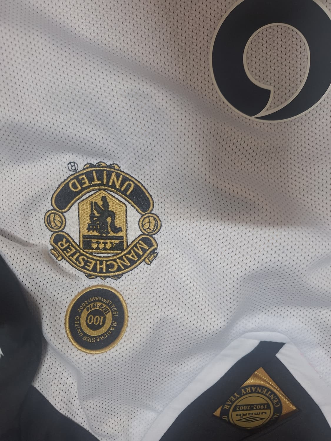 맨유 100주년 레트로 양면 축구유니품 블록코어 oem 상품이미지2