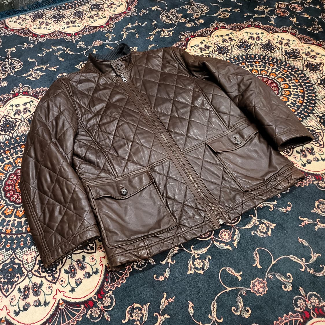 DAKS 닥스 양가죽 퀄팅 자켓 (105) 상품이미지3